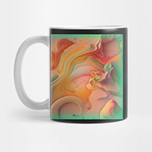 Orange Waves Mug